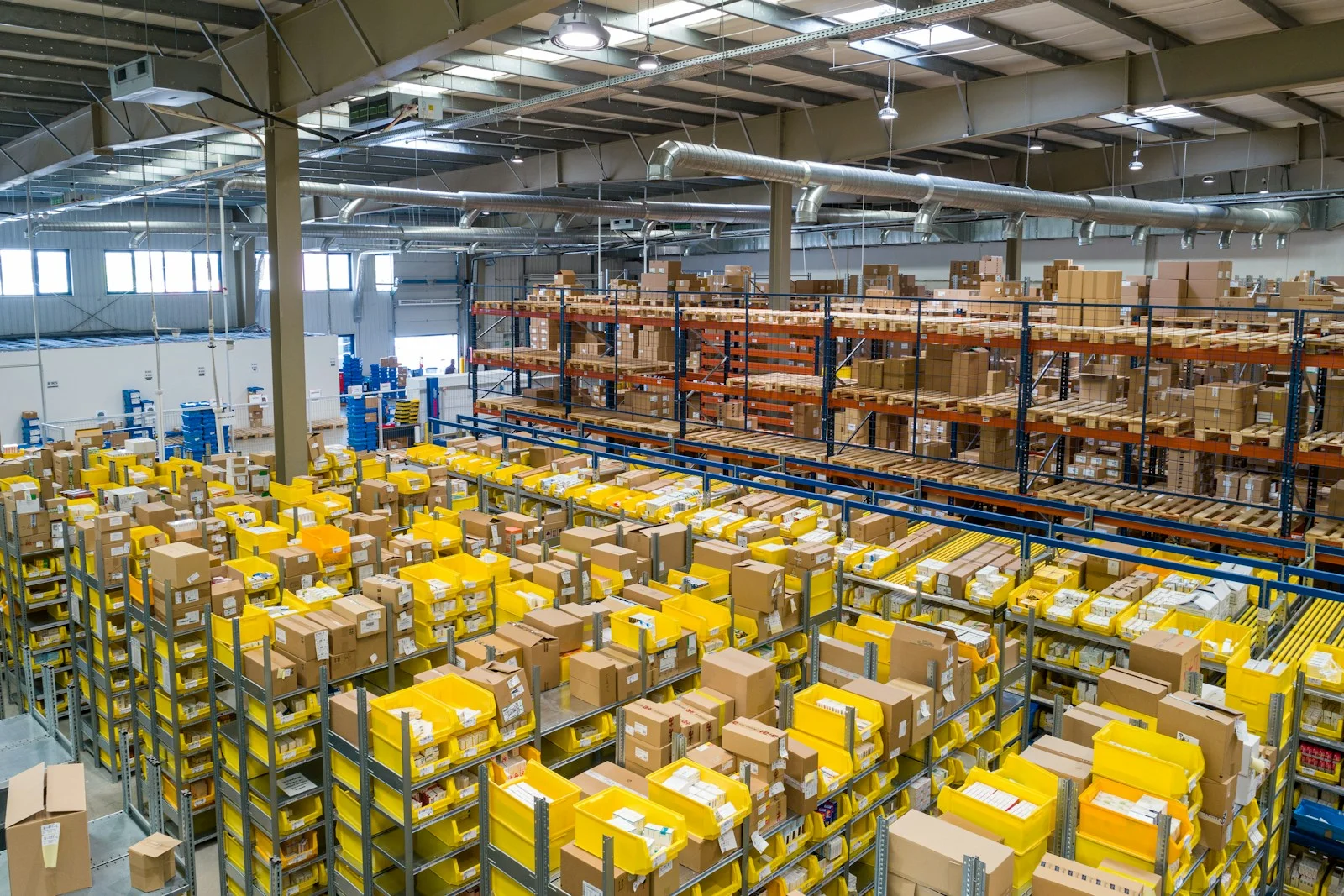 Logistics Warehouse with Loading Dock